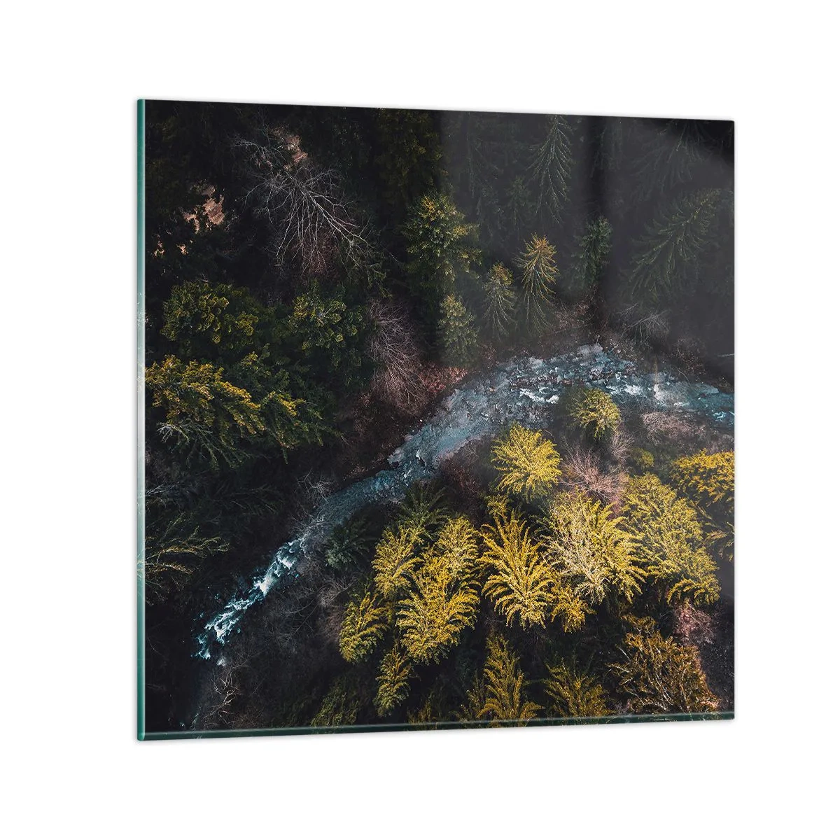 Tablou pe sticlă - Rapid și mai rapid - 60x60 cm