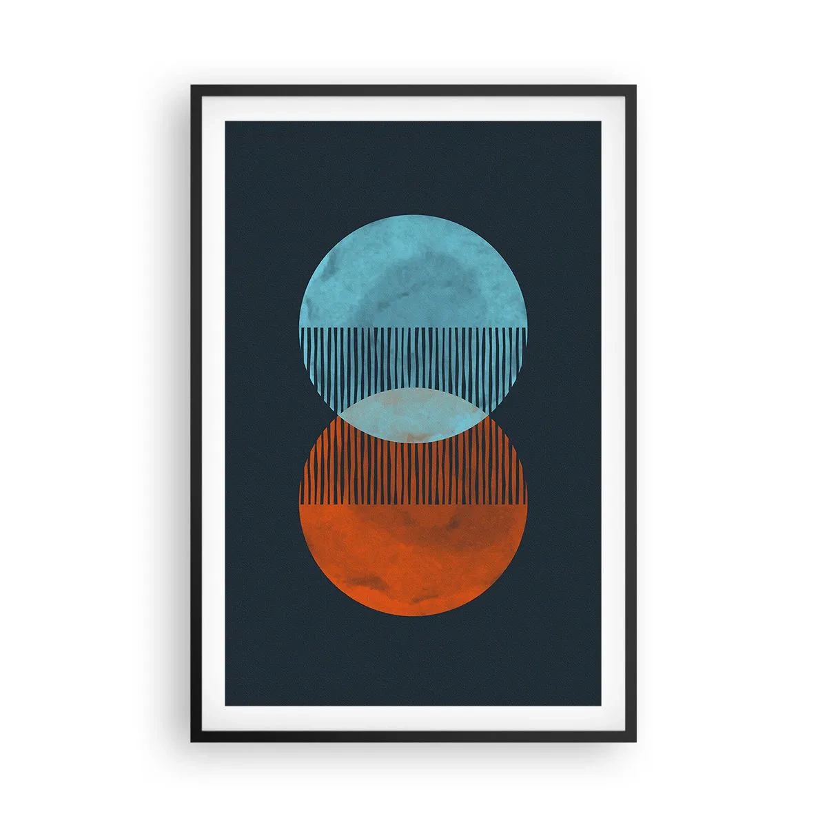 Poster în ramă neagră - Fantezie astronomică - 61x91 cm