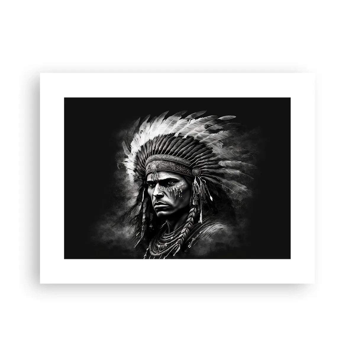 Poster - Conducător și luptător - 40x30 cm