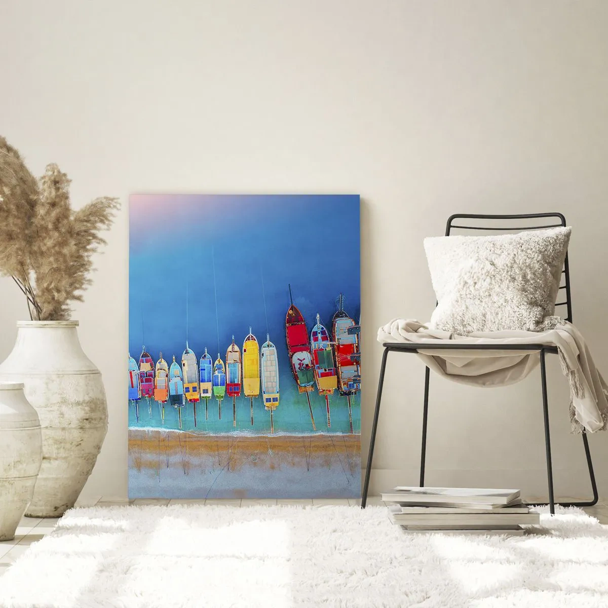 Tablou pe sticlă - Din perspectiva unei păsări - 50x70 cm