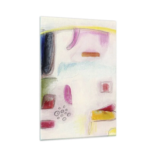 Tablou pe sticlă - Mai mult convexă decât concavă sau plată - 80x120 cm