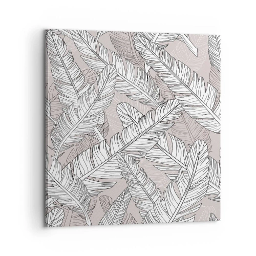 Tablou pe pânză - Vijelie cu pene - 60x60 cm