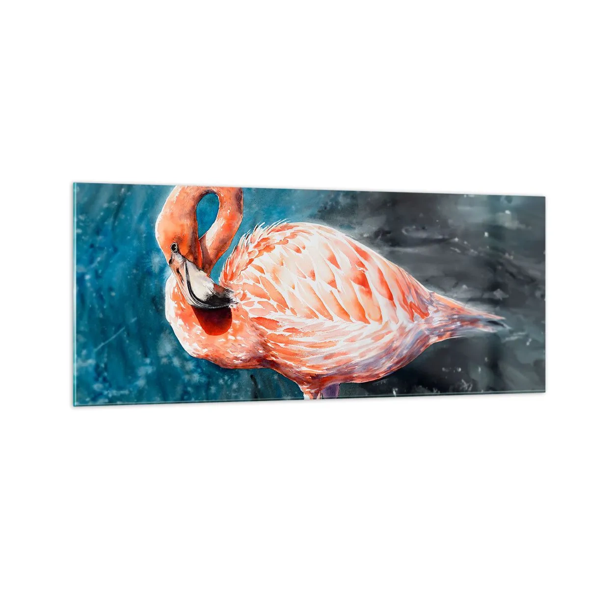 Tablou pe sticlă - Decorativ prin natură - 100x40 cm