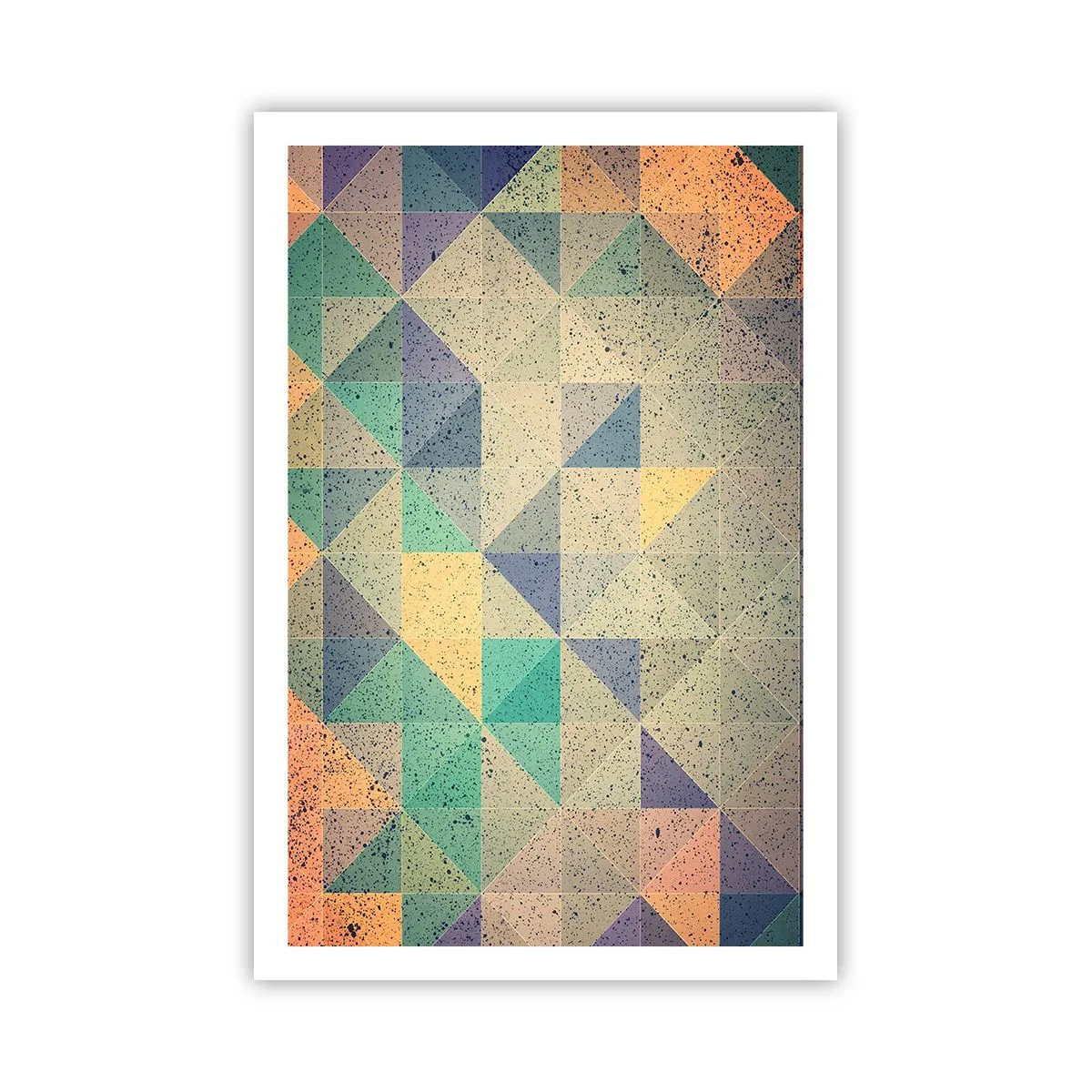 Poster - Republica triunghiurilor - 61x91 cm