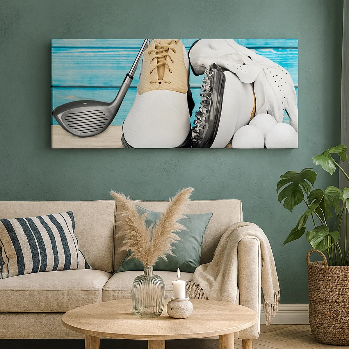 Tablou pe pânză - Totul este gata - 30x30 cm