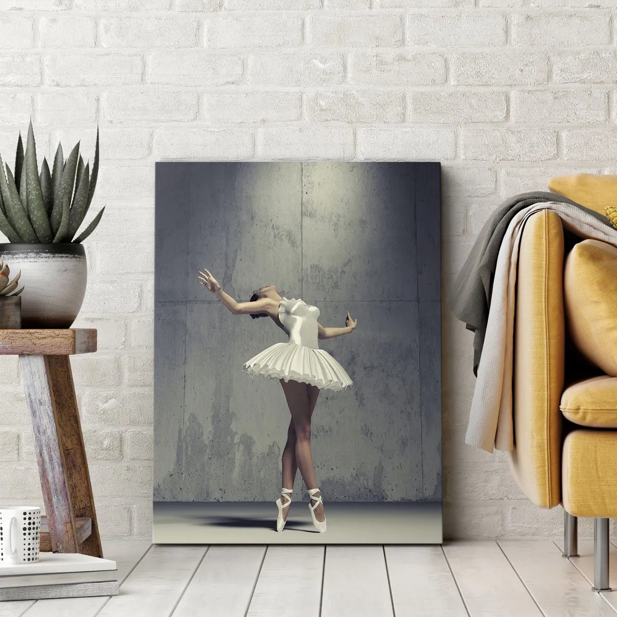 Tablou pe pânză - Ușoară ca o pasăre - 50x70 cm