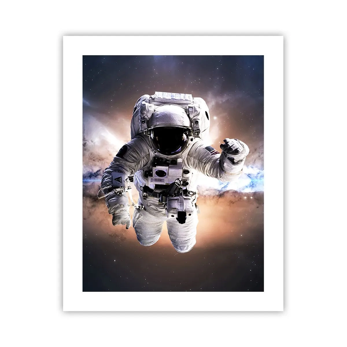 Poster - Salutări din spațiul cosmic - 40x50 cm