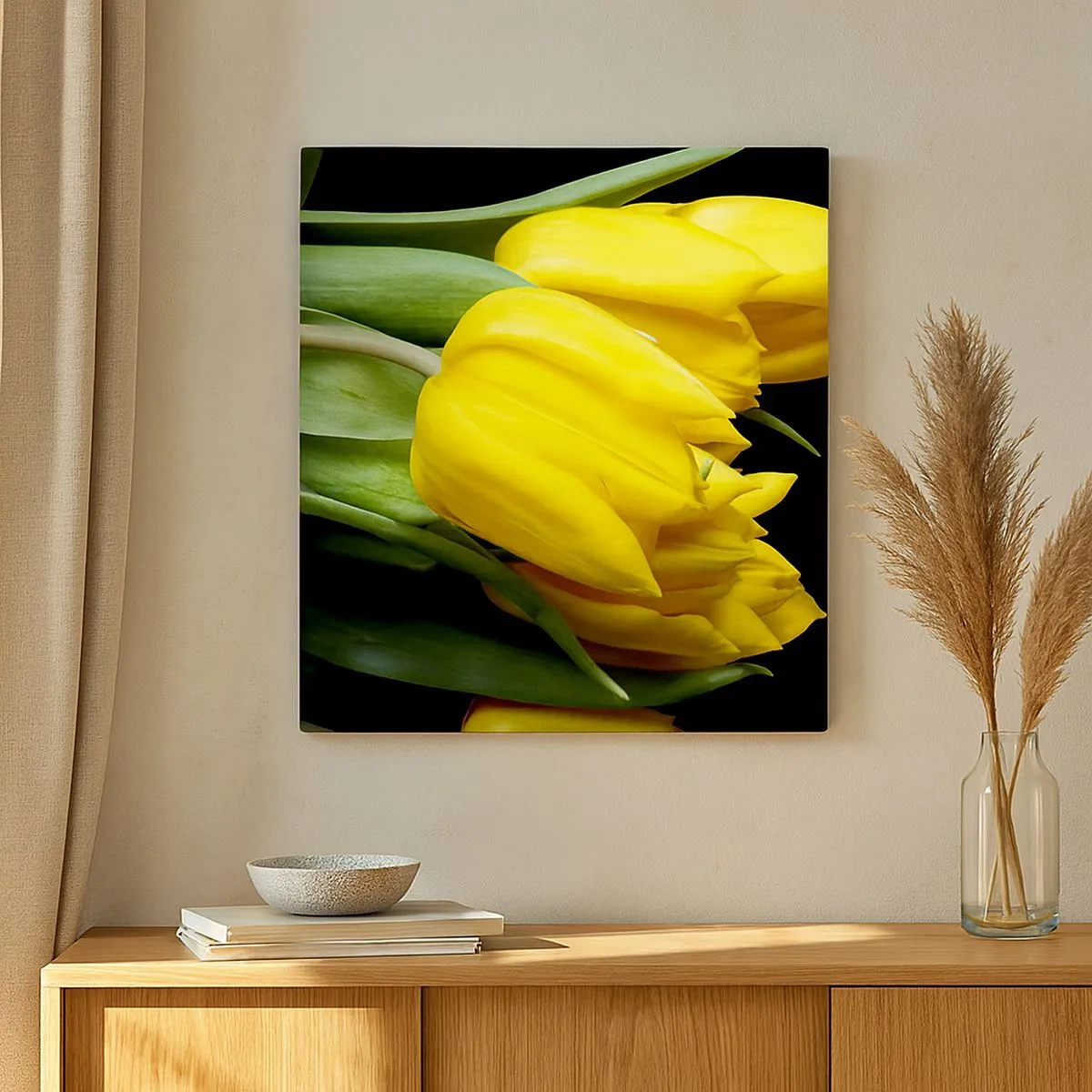 Tablou pe pânză - Răsărind din soarele pur - 30x30 cm