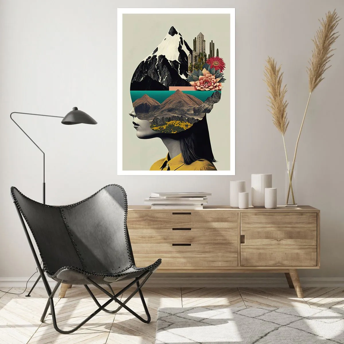 Poster - Femeia - întotdeauna un mister - 30x40 cm