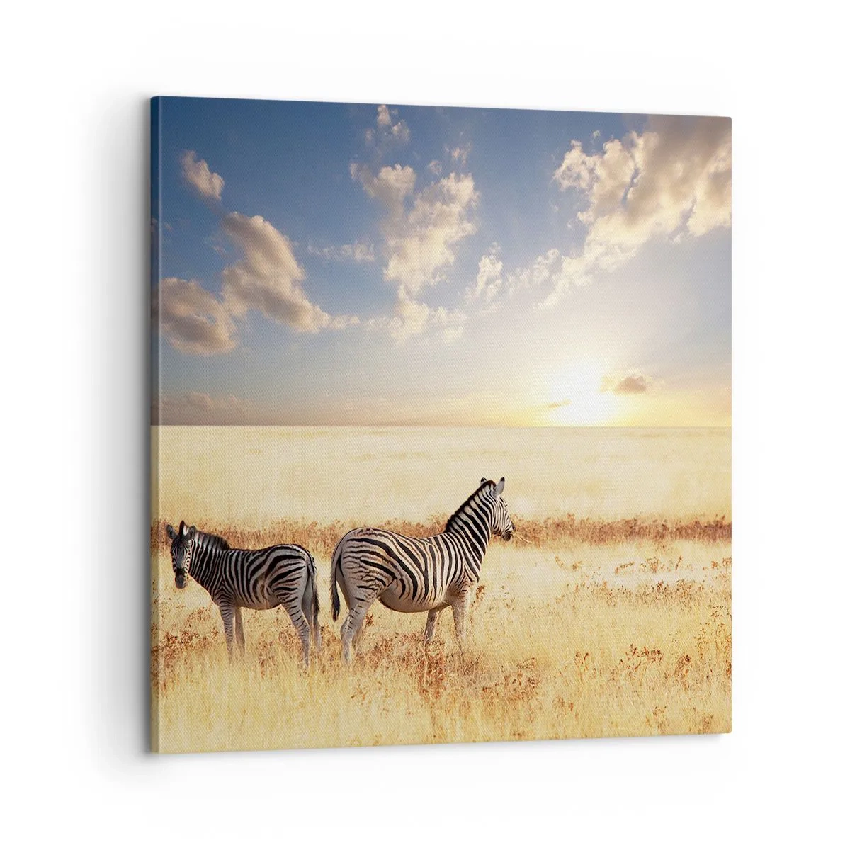 Tablou pe pânză - Plecați, nu tulburați liniștea - 60x60 cm