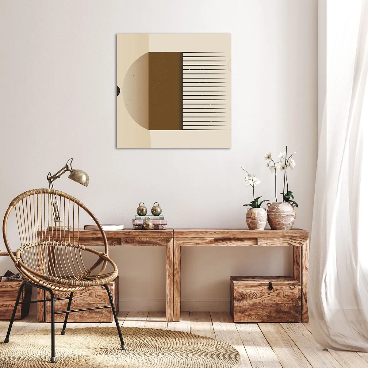 Tablou pe pânză - Stări diferite - 70x70 cm