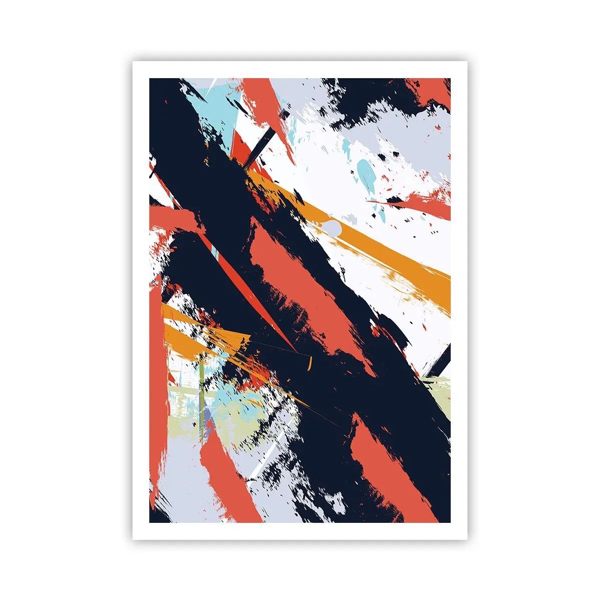 Poster - Compoziție dinamică - 70x100 cm