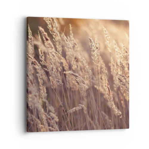 Tablou pe pânză - Gata să întâmpine toamna - 40x40 cm