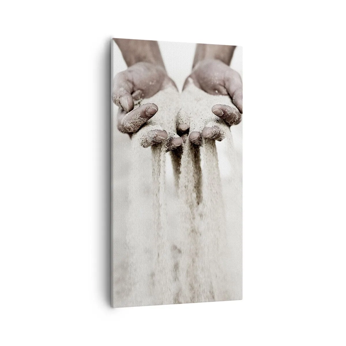 Tablou pe pânză - Cu aceste mâini... - 55x100 cm