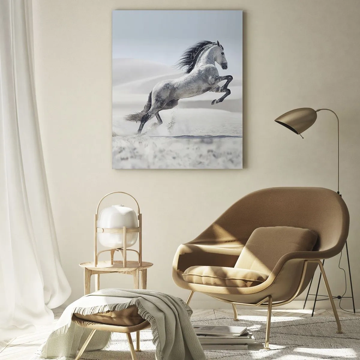 Tablou pe sticlă - Prinț arab - 70x100 cm