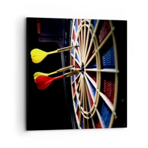 Tablou pe pânză - Direct la subiect - 70x70 cm