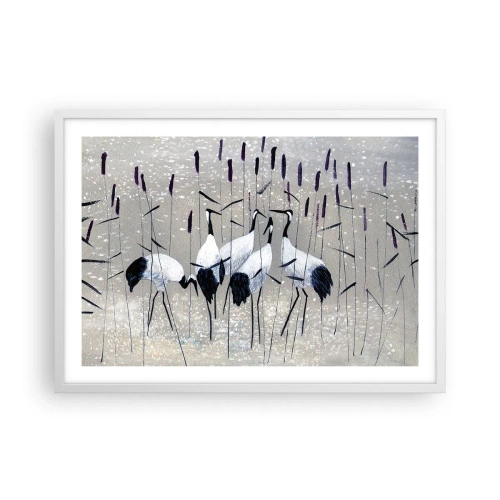 Poster în ramă albă - Printre ai tăi - 70x50 cm