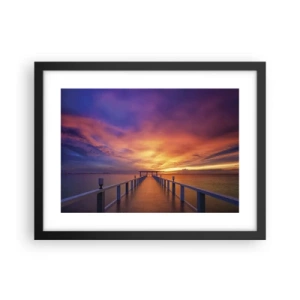 Poster în ramă neagră - Fără sfârșit - 40x30 cm