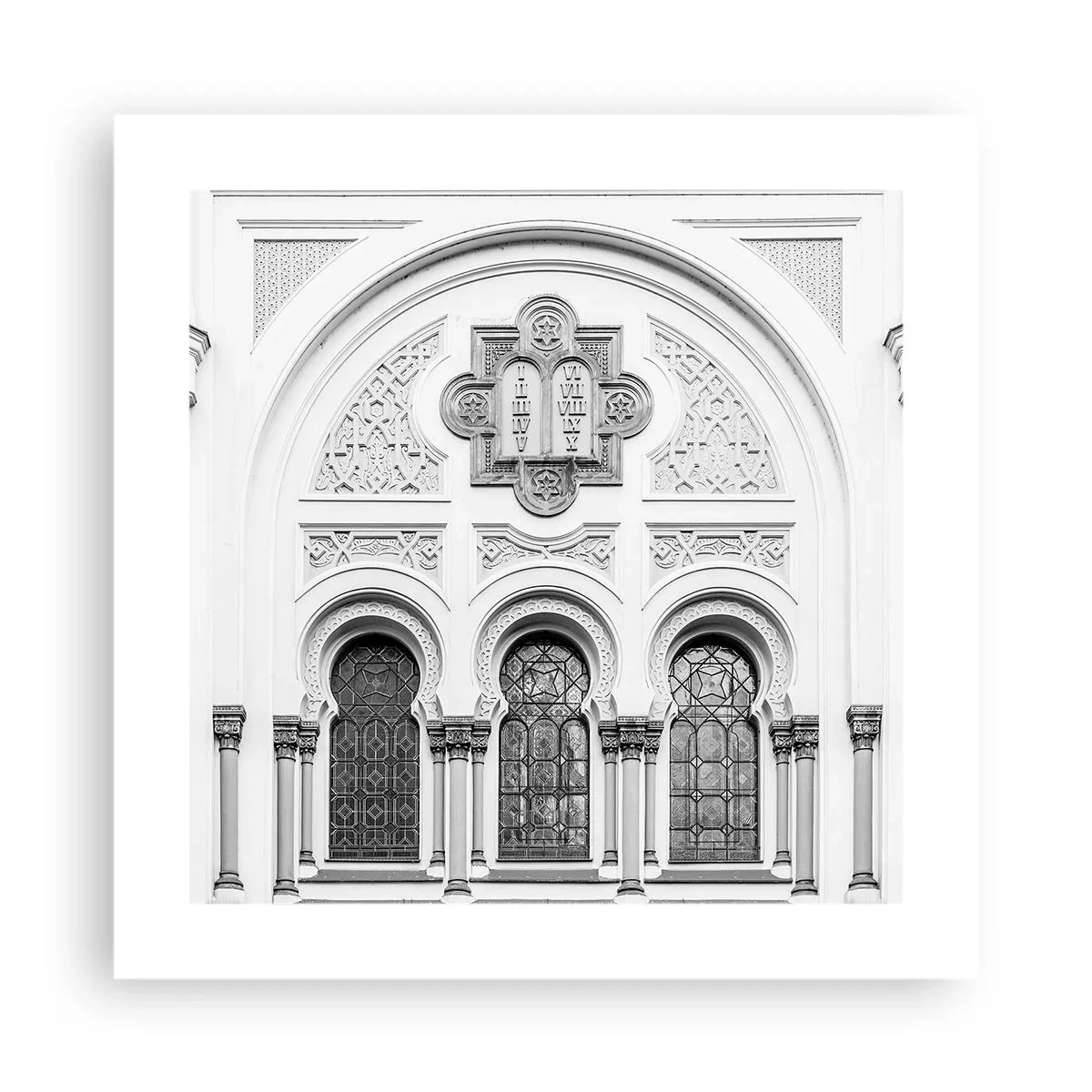 Poster - La granița dintre culturi - 40x40 cm