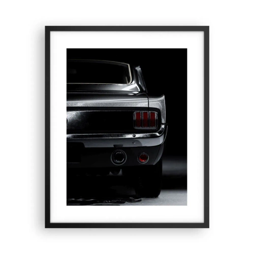 Poster în ramă neagră - Farmecul clasicului - 40x50 cm