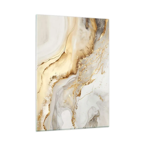 Tablou pe sticlă - Abstracție: frumusețe și bunătate - 50x70 cm