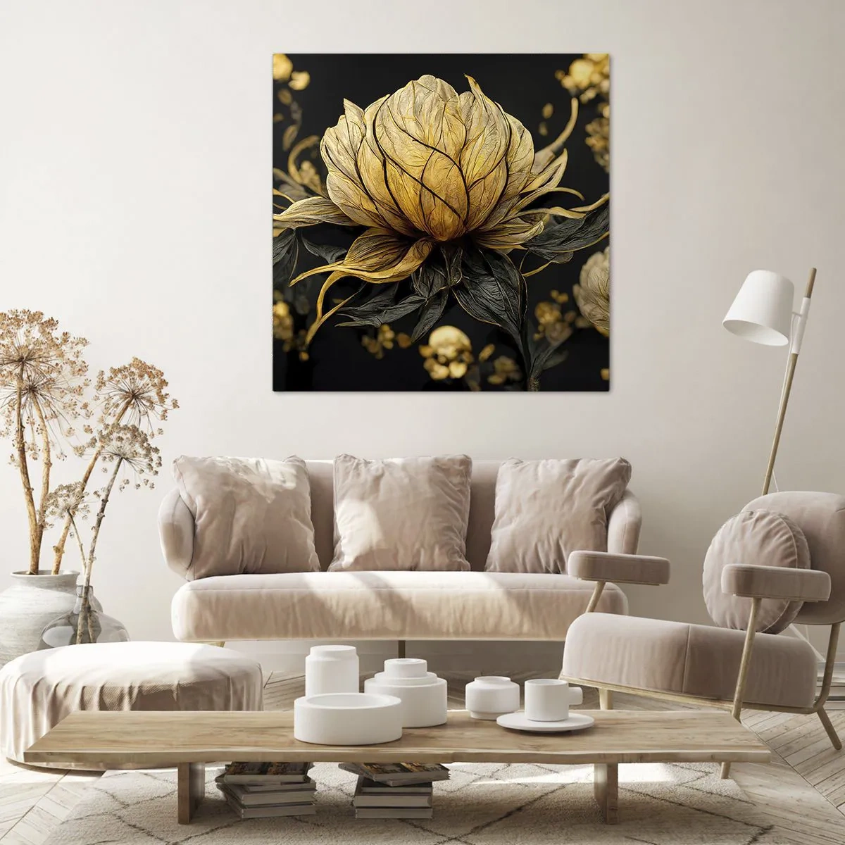 Tablou pe pânză - Fragilitate subtilă - 50x50 cm