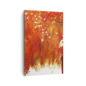 Tablou pe pânză - Va zbura cu ei? - 80x120 cm