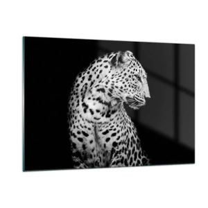 Tablou pe sticlă - Profilul drept perfect! - 120x80 cm