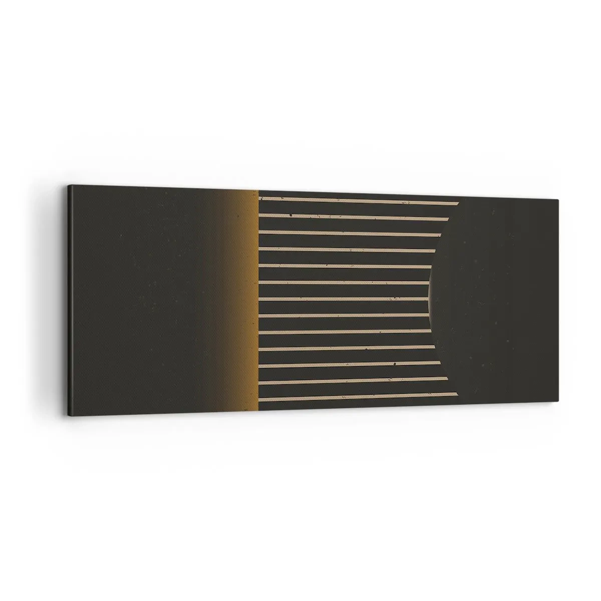 Tablou pe pânză - Explorați întunericul - 100x40 cm