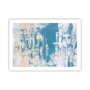 Poster - Prin ţurţur de gheață - 70x50 cm