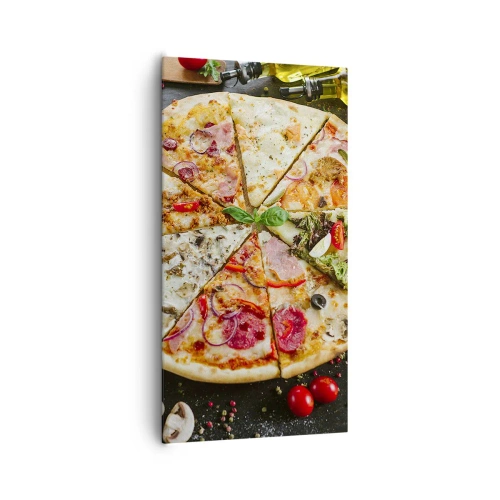 Tablou pe pânză - Un evantai de arome - 65x120 cm