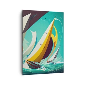 Tablou pe pânză - Voinici și învingători - 50x70 cm