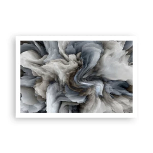 Poster - Piatră și floare - 91x61 cm