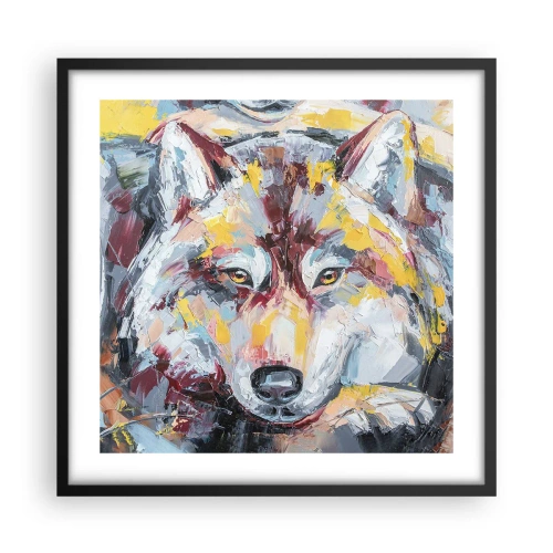 Poster în ramă neagră - Pace pentru cel drag - 50x50 cm