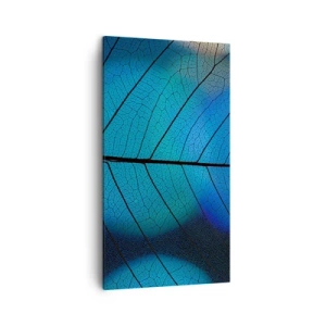 Tablou pe pânză - Construcție de finețe - 45x80 cm