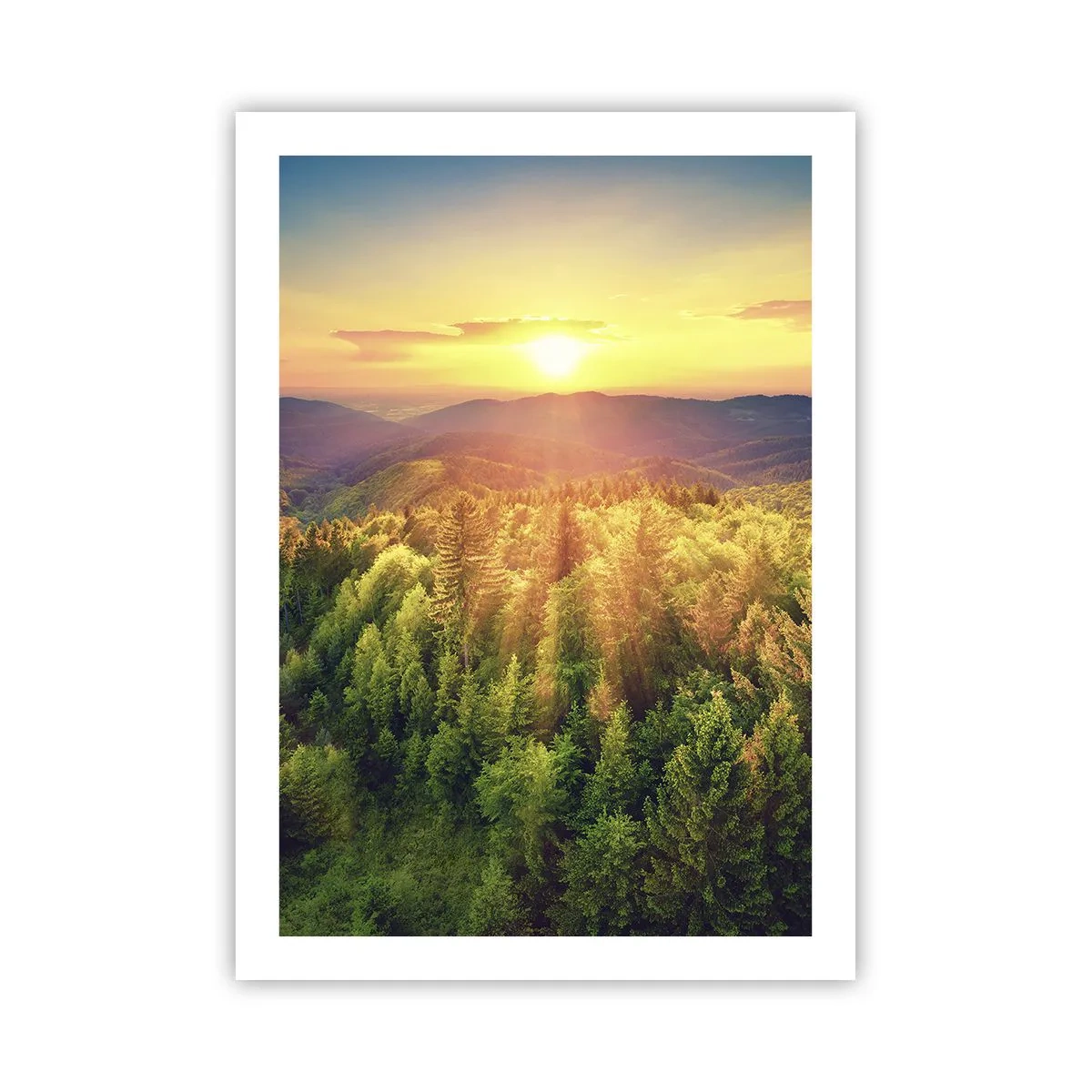 Poster - Vârfuri și culmi - 50x70 cm