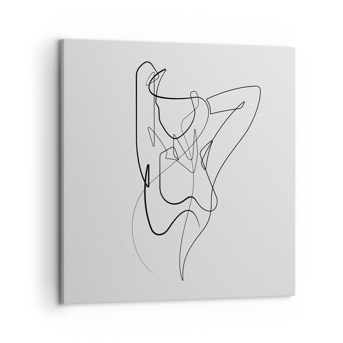 Tablou pe pânză - Cine ești tu? - 50x50 cm