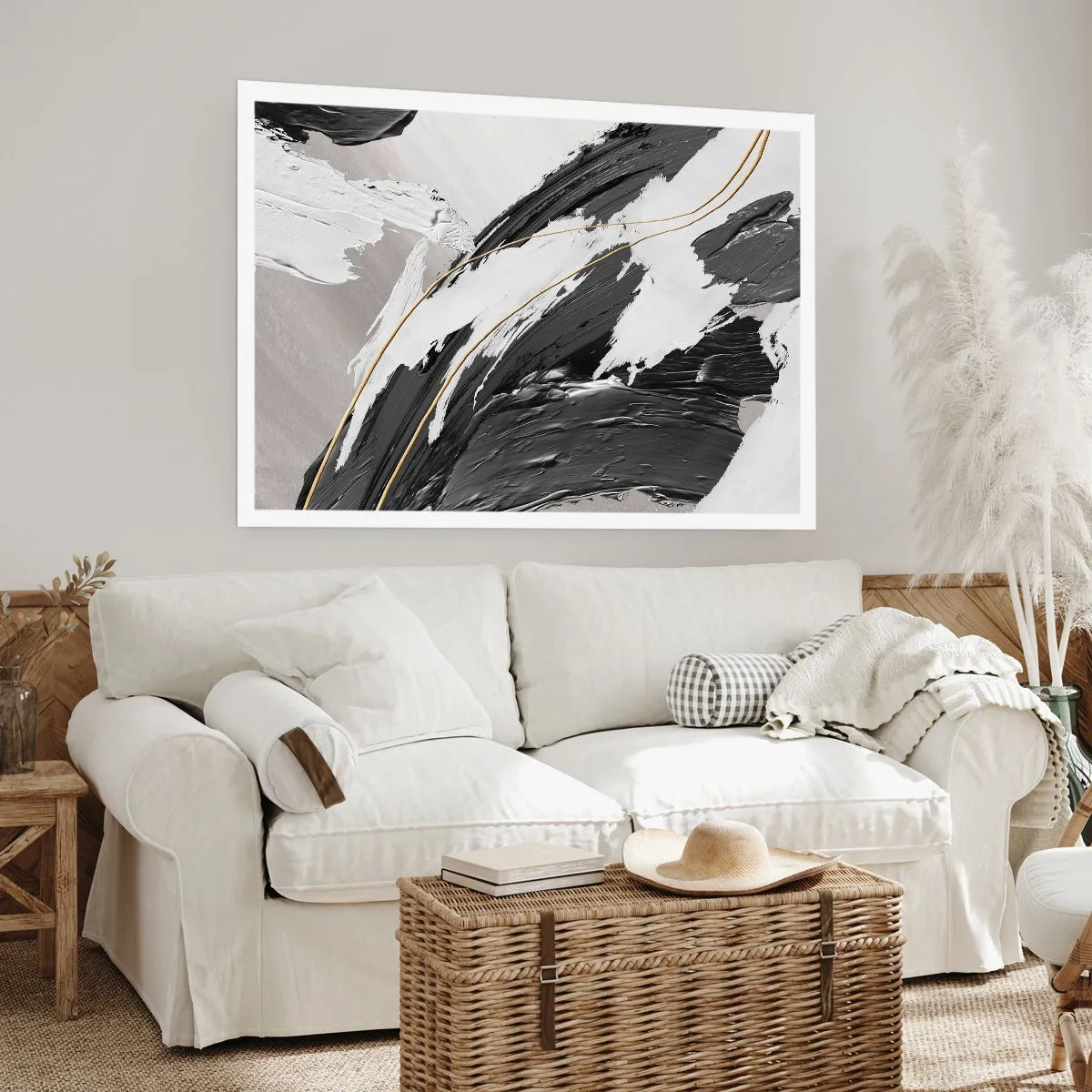 Poster - Abstracție cu fler - 40x30 cm