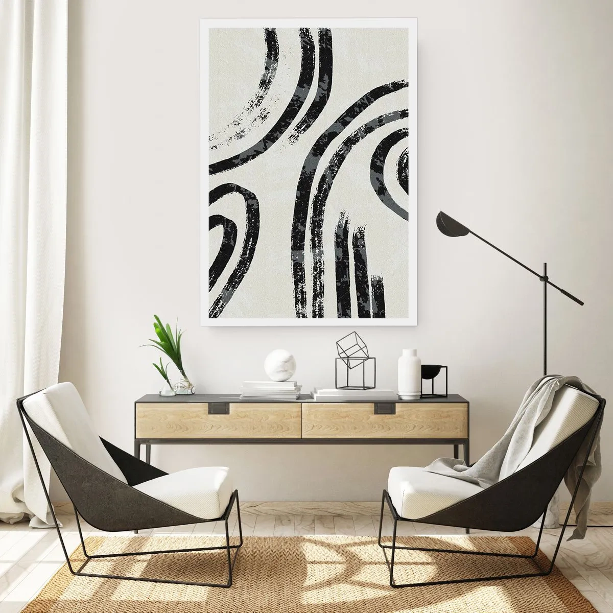 Poster - Pe jumătate oprit - 61x91 cm