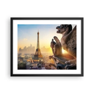 Poster în ramă neagră - S-au schimbat multe... - 50x40 cm