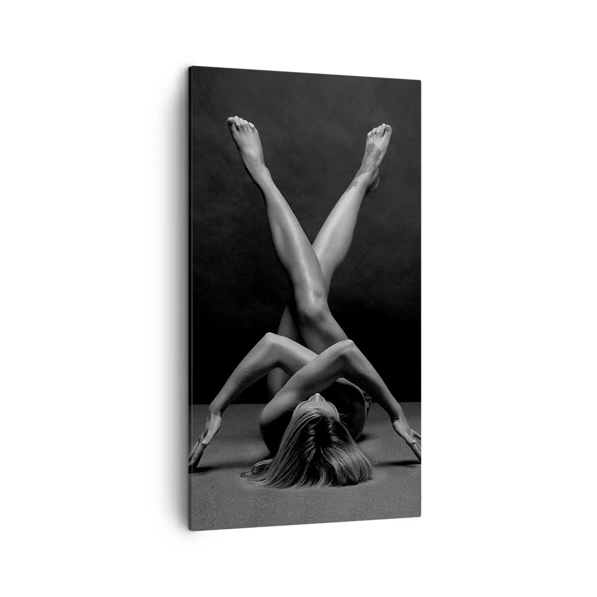 Tablou pe pânză - Geometria nudității - 45x80 cm