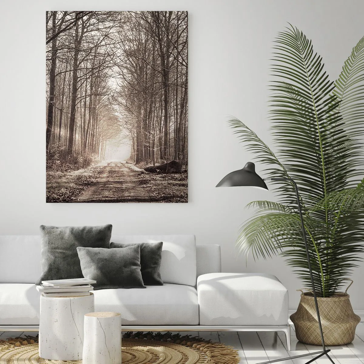 Tablou pe sticlă - Catedrala Forestieră - 50x70 cm