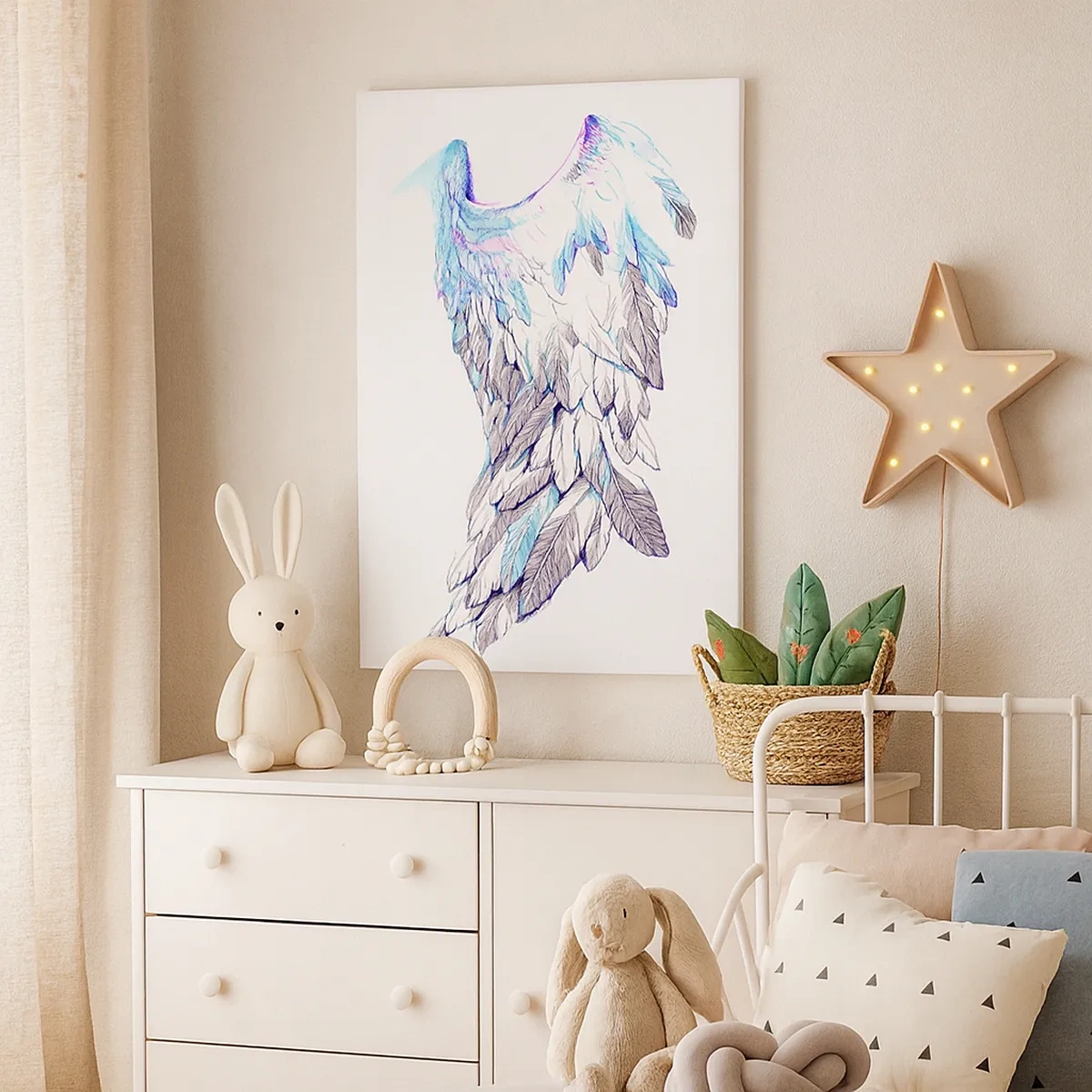 Tablou pe pânză - Am nevoie de aripi - 50x70 cm