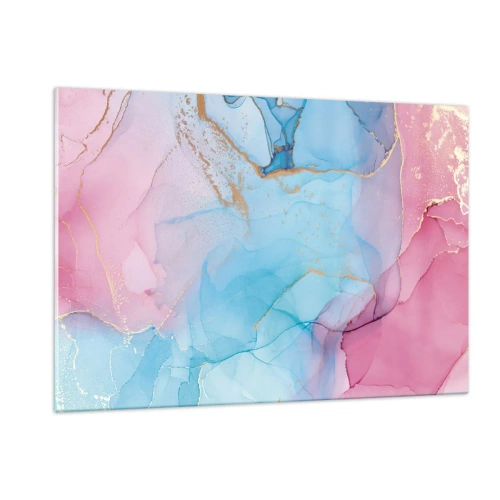 Tablou pe sticlă - Întâlnire și întrepătrundere - 120x80 cm