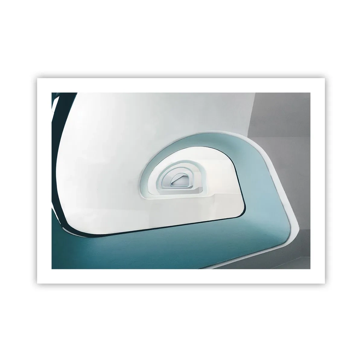 Poster - Până la fundul albastrului - 70x50 cm