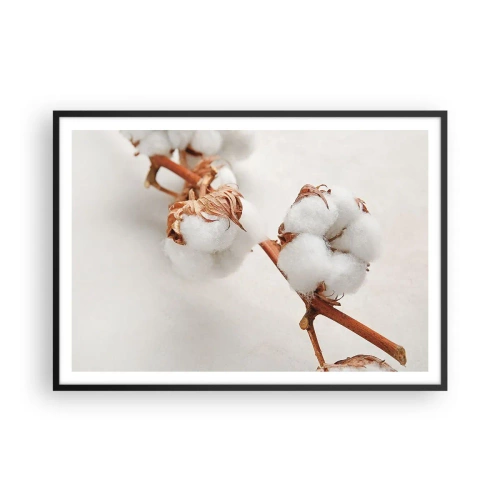 Poster în ramă neagră - Numai îmbrățișări - 100x70 cm