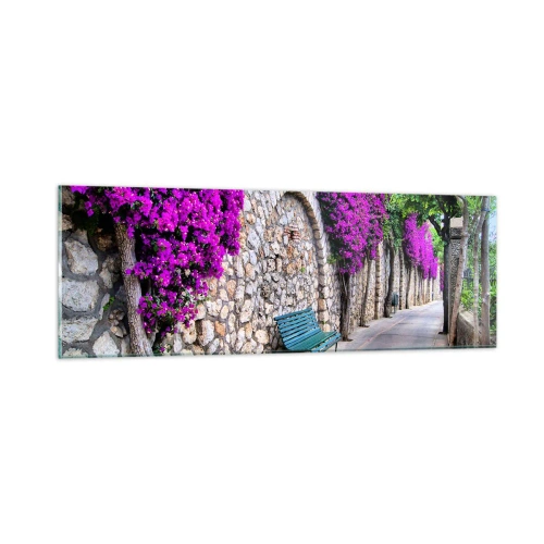 Tablou pe sticlă - Să ne întâlnim cât mai curând posibil - 90x30 cm