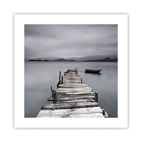 Poster - Poți pleca mâine - 40x40 cm