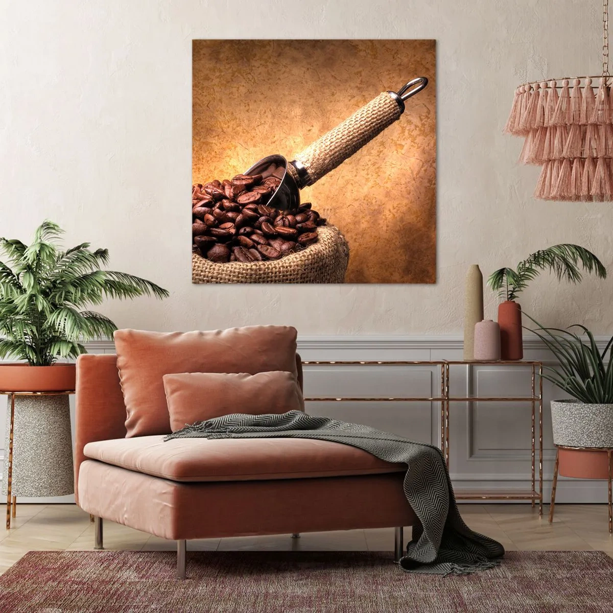 Tablou pe pânză - La sursa gustului - 50x50 cm