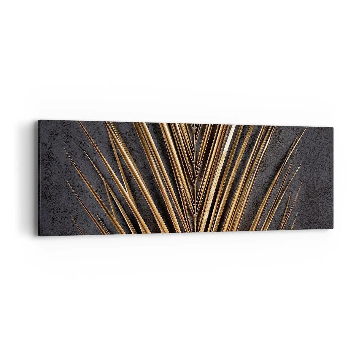 Tablou pe pânză - Aur tropical - 90x30 cm